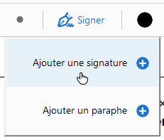 Acrobat Reader : Ajouter une signature